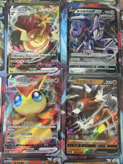 Pokemon 16 Card Lot nm V Max Mega Amazing Ex HOLO Rare Hits Only C65 - Image 2