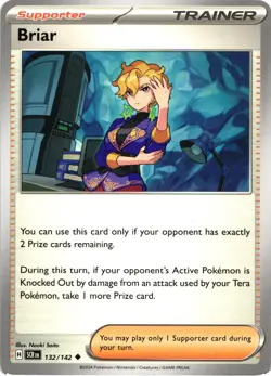Pokemon Stellar Crown Briar Trainer Regular Uncommon Card - Image 1