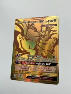 Necrozma GX 78/70 Secret Rare Pokemon Card Pokemon TCG NM - Image 1