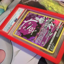 2019 Pokemon Sun & Moon Cosmic Eclipse #243 Full Art Koffing PSA 9 MINT - Image 2