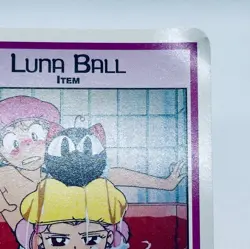 Sailor Moon CCG Premier Edition Luna Ball - Item Trading Card - Image 2