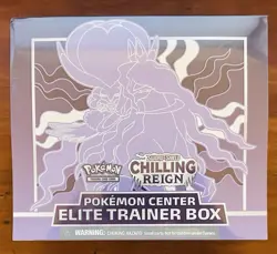 Pokemon Sword and Shield Chilling Reign Elite Trainer Box ETB Factory Sealed - Image 1