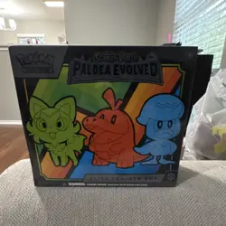Pokemon Scarlet & Violet Paldea Evolved Elite Trainer Box Sprigatito Fuecoco Qu… - Image 1