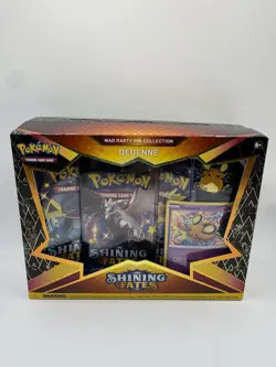 Pokemon TCG: Shining Fates Mad Party Pin Collections Box (Dedenne) - Image 1