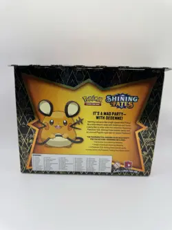 Pokemon TCG: Shining Fates Mad Party Pin Collections Box (Dedenne) - Image 2