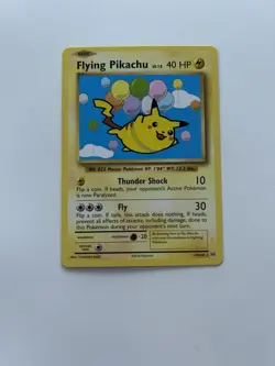 Flying Pikachu 110/108 XY Evolutions Secret Rare Pokemon 2016 - Image 1