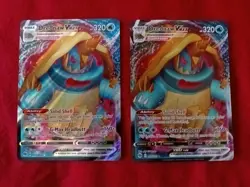 2x Pokemon TCG Drednaw VMAX Champion's Path 015/073 Holo Ultra Rare - Image 1