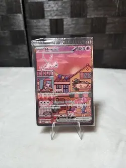 Mew ex SVP 053 SEALED Pokemon TCG Scarlet Violet 151 Black Star Promo Full Art - Image 1