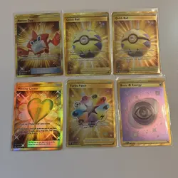 Pokemon TCG 18 Card Lot With Full Art Trainers/SIR trainers/Gold/Trainer Gallery - Image 2