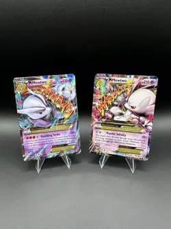 Pokemon: XY BREAKthrough M Mewtwo EX X&Y 63/162 & 64/162 Lot 2016 TCG NM - Image 1