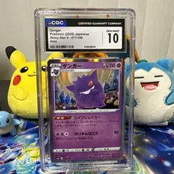 Pokemon Gengar 071/190 Shiny Star V Japanese Holo CGC 10 - Image 1