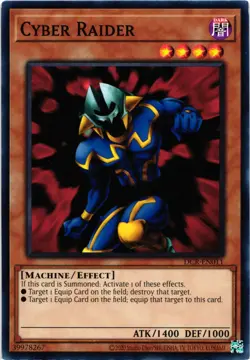 Yu-Gi-Oh Dark Crisis (25th Anniversary Edition) Cyber Raider Regular Common Card - Image 1
