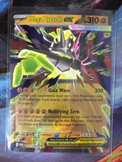 Mega Zygarde ex 047/088 ME03: Perfect Order Double Rare Pokemon NM - Image 1