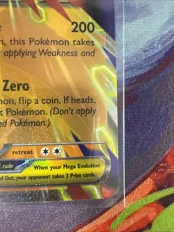 Mega Zygarde ex 047/088 ME03: Perfect Order Double Rare Pokemon NM - Image 4