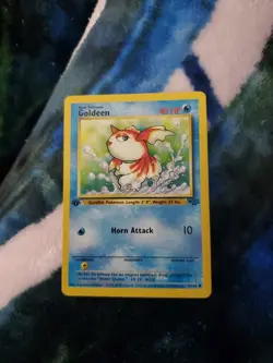 GOLDEEN - 1st EDITION - 53/64 JUNGLE POKEMON CARD - - Image 2
