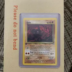 Onix 69/111 - 1st Edition - Neo Genesis - Pokemon Card - Near Mint NM - Image 1