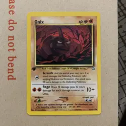 Onix 69/111 - 1st Edition - Neo Genesis - Pokemon Card - Near Mint NM - Image 2