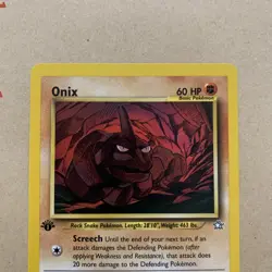 Onix 69/111 - 1st Edition - Neo Genesis - Pokemon Card - Near Mint NM - Image 3