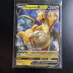 Dragonite V 049/078 Ultra Rare Holo Pokemon Go TCG - Image 1