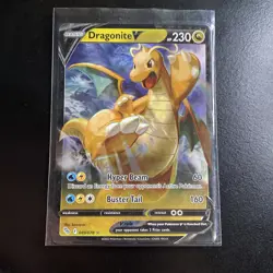 Dragonite V 049/078 Ultra Rare Holo Pokemon Go TCG - Image 2