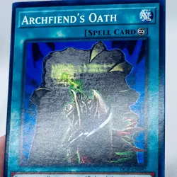Yu-Gi-Oh Dark Crisis (25th Anniversary) Archfiend's Oath Regular Common Card - Image 2