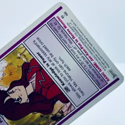 Sailor Moon CCG Premier Edition Ms. Haruna - Person Trading Card - Image 4