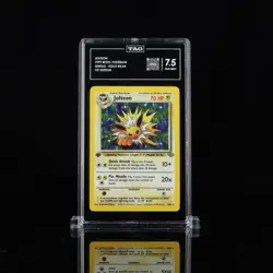 Jolteon Pokemon Jungle 1st Edition Holo (4/64) - TAG 7.5 NM+ 1999 WOTC - Image 1
