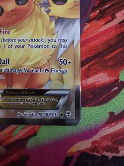 Pokemon Flareon EX Full Art Generations Radiant Collection Holo RC28/RC32 - Image 4
