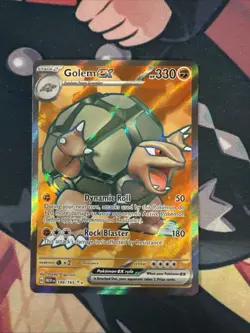 Pokemon TCG Golem ex 189/165 SV: 151 Scarlet & Violet 151 Ultra Rare Holofoil NM - Image 1