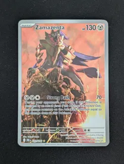 Zamazenta 201/182 Illustration Rare - SV10: Destined Rivals - Pokemon TCG Holo - Image 1