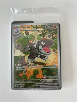 Pokemon Center Tyrunt MEP 070 Stamped Promo - Perfect Order (Sealed) - Image 1