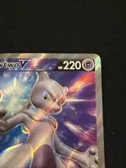 Mewtwo V SWSH229 NM Full Art Promo Rare Pokemon Card - Image 4