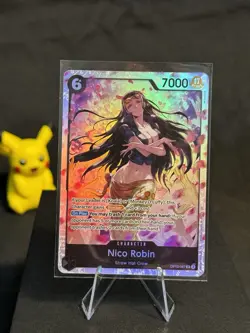 Nico Robin SR Legacy of the Master One Piece Card OP12-087 - Image 1