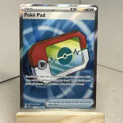 Pokemon Poke Pad 113/088 Full Art Ultra Rare Holo POR Set Trainer Item English - Image 1
