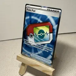 Pokemon Poke Pad 113/088 Full Art Ultra Rare Holo POR Set Trainer Item English - Image 2