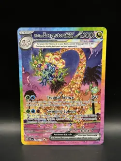 Alolan Exeggutor ex 242/191 - Pokemon Surging Sparks Card - NM - Image 1