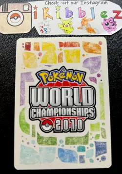 Spiritomb LV.39 32/99 NM 2010 Pokemon World Championship Promo. Fast Shipping! - Image 2