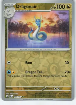 Dragonair 158/197 Uncommon Reverse Holo SV03: Obsidian Flames NM Pokemon - Image 1