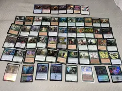 MTG Dryad + Druids Magic The Gathering Card Lot +BONUSES - Image 1