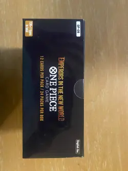 One Piece TCG OP09 Emperors in the New World Booster Box - Brand New - Unsealed - Image 5