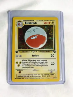 ELECTRODE 2/64 - Pokemon Jungle 1st Edition Holo Rare Pokemon TCG Card WOTC! - Image 1