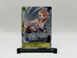 One Piece Card Nami Dash Pack Kamis Island op15-108 - Damaged - Image 1