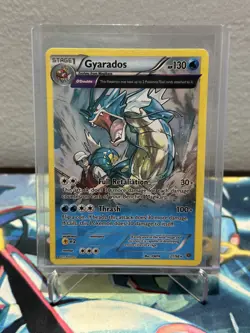 NM Pokemon Gyarados TGC Full Art Holo Card 21/98 XY Ancient Origins 2015 NM - Image 2