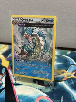 NM Pokemon Gyarados TGC Full Art Holo Card 21/98 XY Ancient Origins 2015 NM - Image 3