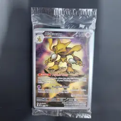 Pokemon TCG Alakazam 009 Pokemon Center Stamped Promo SEALED Mega Evolution - Image 3