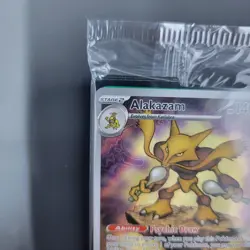 Pokemon TCG Alakazam 009 Pokemon Center Stamped Promo SEALED Mega Evolution - Image 4