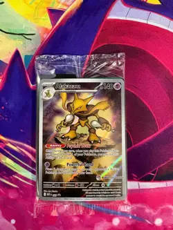 Alakazam MEP009 Pokemon Center Exclusive Promo Sealed TCG - Image 1