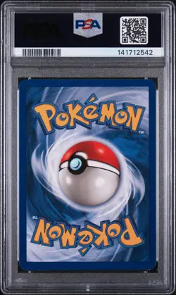 1999 POKEMON FOSSIL #4 DRAGONITE-HOLO PSA 7 - Image 2