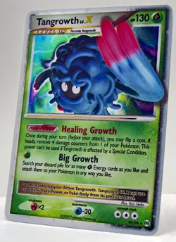 Tangrowth lv.X 99/99 Holo Rare Platinum Arceus NM With USPS Tracking 1a - Image 2
