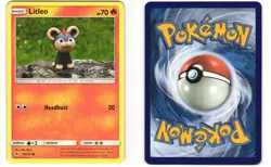 Litleo Common Pokemon TCG Forbidden Light 18/131 LP - Image 3